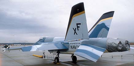 Northrop YF-17 Cobra 72-1570 at Naval Air Station Miramar on November 11, 1978